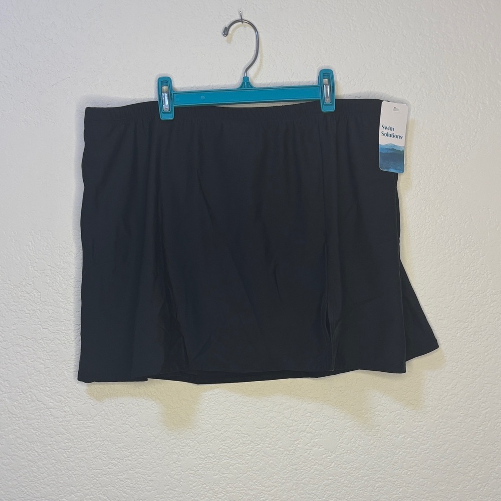 Women's Black Swim Skirt